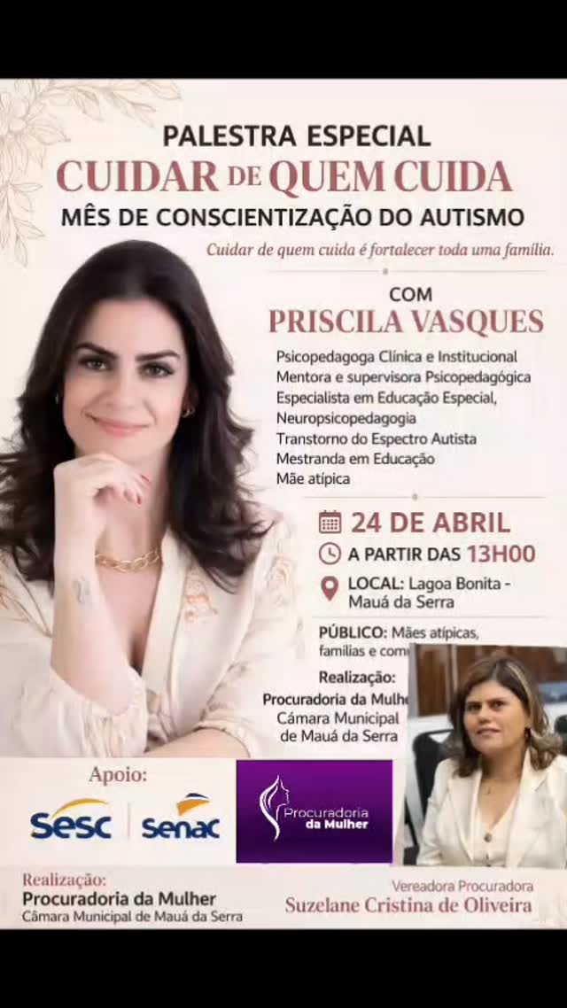 Convite - Projeto Cuidar de Quem Cuida