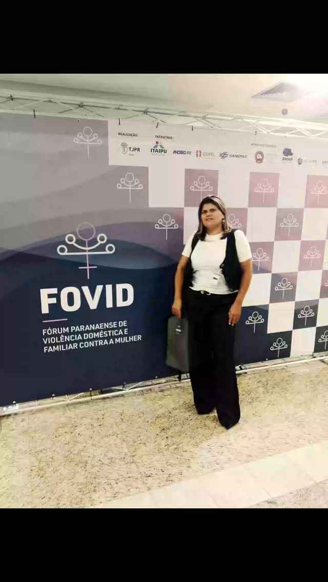 Participação no V FOVID - Fórum de Violência Doméstica